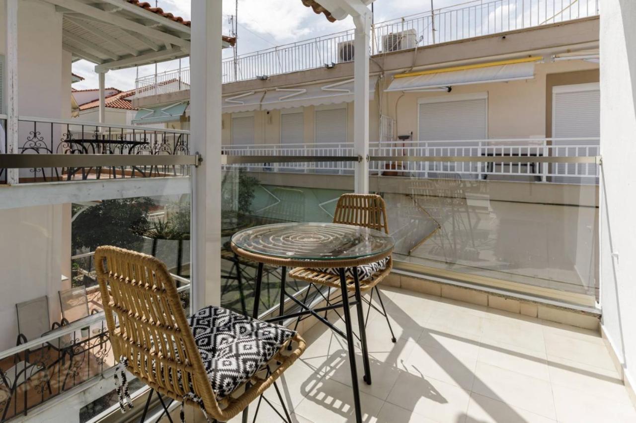Pel Mar Aparthotel Pefkochori Buitenkant foto
